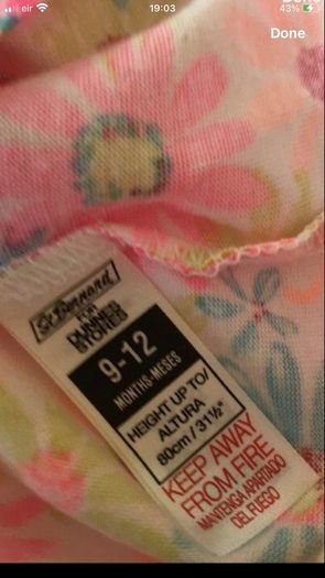 Girls stunning dress 9/12 mths