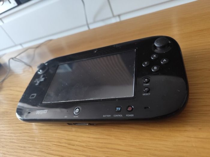 Wii U Black Gamepad