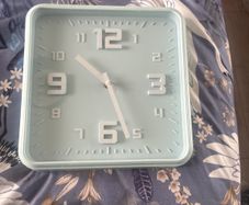 Blue wall Clock