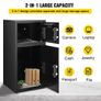 83.8 cm Digital Double Door Safe Depository Box Gun Safes Cash Office Security Lock Strong Iron Larger Digital Safe Box Image 2