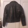Girls Leather Look Jacket Image 3