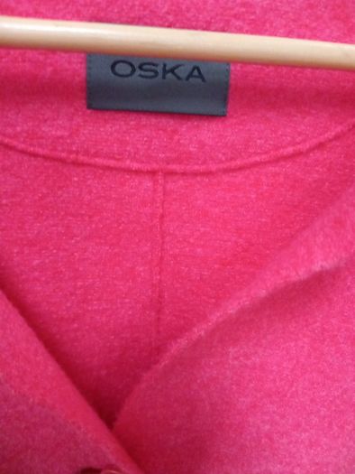 Oska Boiled Wool Jacket S3 Excellent Condition Coral Shade