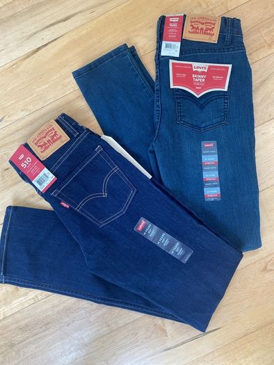 Levis NEW kids jeans age 13-14 2 pairs 35 each