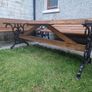 Garden table set Old - heavy cast iron Image 4