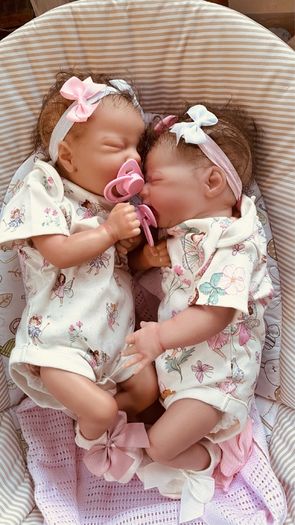 doll  reborn twins very cute