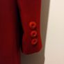 Red Wool Blazer Coat Image 7