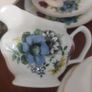 Beautiful Vintage Royal Stuart Fine Bone China 21 Piece Teaset in a Fabulous Mixed Floral Pattern in Excellent Condition, pattern number R/5103 Image 9