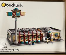Lego bricklink designer program 910013 - retro bowling alley