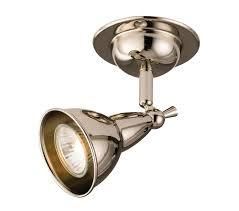 Bright Nickel Finish Spot Lights steel Construction