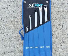 Brand New 5 Pcs Double End Ring Avatation Spanner Set