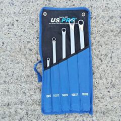 Brand New 5 Pcs Double End Ring Avatation Spanner Set