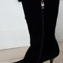 LIKE NEW Size 37 Stunning Italian Leather Boots Party Image 4