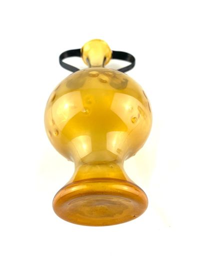 Mid century Lauscha glass vase