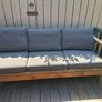 Sectional wooden sofas - outdoor furniture Image 3