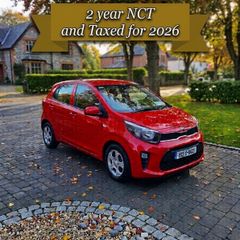 2019 Kia Picanto Red 1 litre