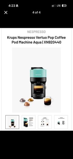Nespresso Vertuo Coffee Machine