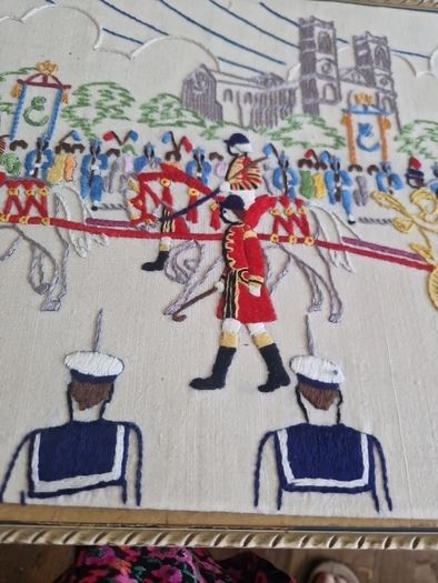 vintage cross-stitch