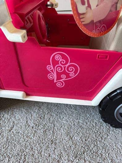 Our generation pink Jeep