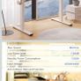 FLEXISPOT ONE PIECE Electric Standing Desk, Sit Stand Table Height Adjustable Desk with Memory Smart Pannel for Home Office, 100 x 60 cm Maple Image 3