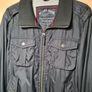 mens Tommy Hilfiger bomber jacket black lightweight coat windbreaker Size Medium Image 5
