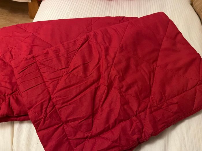 2 New Red Pillow Shams