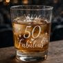 50 & Fabulous Laser-Engraved Whiskey Tumbler Image 2