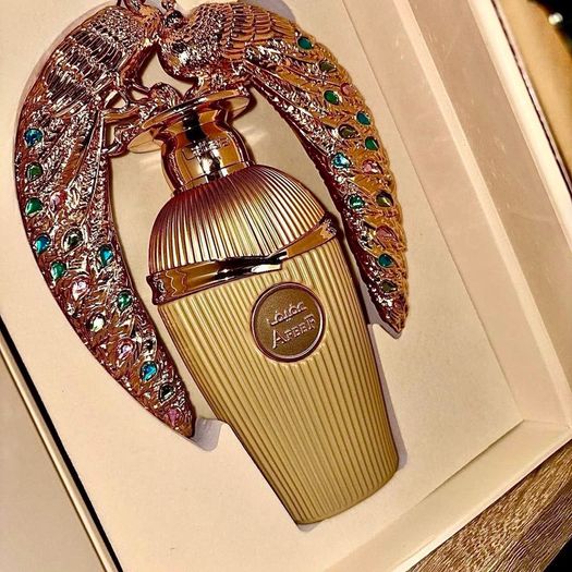 Lattafa Afeef Gold Perfume 100ml Luxury Peacock Bottle Middle Eastern Fragrance