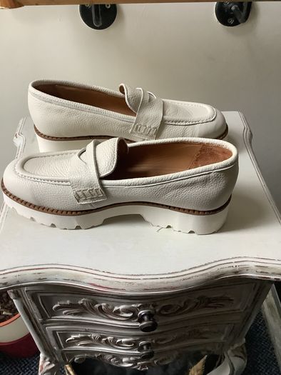 Ogetti by  Scarpa real leather loafers, new, UK7