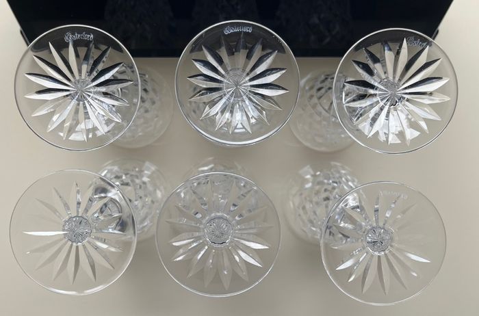 Waterford Glass Vintage Miniature Sherry Glasses Set of 6