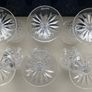 Waterford Glass Vintage Miniature Sherry Glasses Set of 6 Image 4