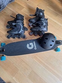 Roller blades  / skate board
