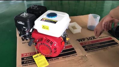 4 Stroke Engines Petrol Gasoline Engine 1 Cylinder Air Cooling 7.5HP Kart Engine Rotavator Pressure Washer Engine 5100W