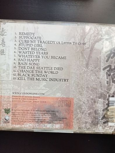 Cold - Year of the Spider CD