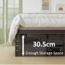 Double Bed Frame with Curved Headboard Image 6