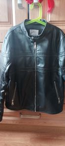 Biker Style PU Leather Jacket for kids