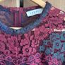 Sandro knee length lace dress size 3 (12) Image 2
