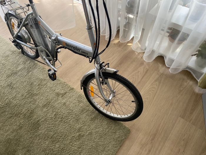 Pedal Assisted Folding Bike