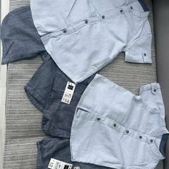 Boys Shirt and shorts set x 2