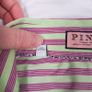 Thomas Pink Jermyn Street London Green Pink Striped Cotton Dress Shirt 8UK/36EU Image 4