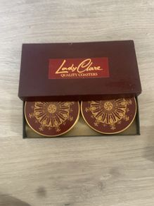 Vintage Lady Clare boxed coasters
