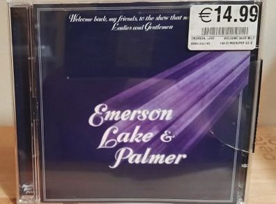 Emerson Lake & Palmer Welcome Back My Friends to the Show That Never Ends  Ladies and Gentlemen 2 CD Live Album