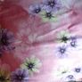 Velour dress fabric,Pink velour floral dress fabric,Sewing,Craft supplies Image 4
