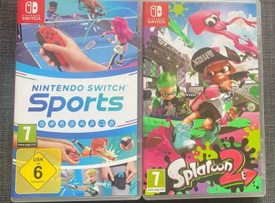 Nintendo Switch Games (Nintendo Switch Sports & Splatoon 2)