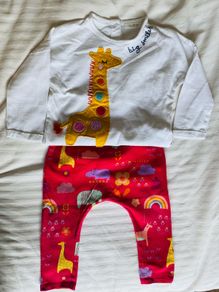 Next top and leggings set 9-12 months