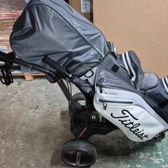 Motocaddy Trolley and Titleist Waterproof Bag
