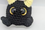 handmade crochet monster keyring