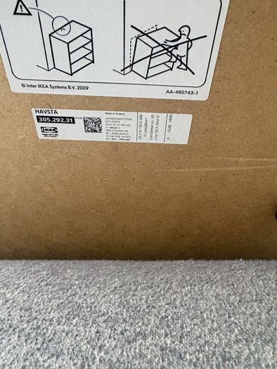 IKEA Havsta Unit grey - beige