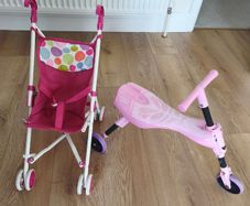 kids trike & play buggy