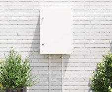 Control Cabinet Grey 50 x 24.5 x 70 cm