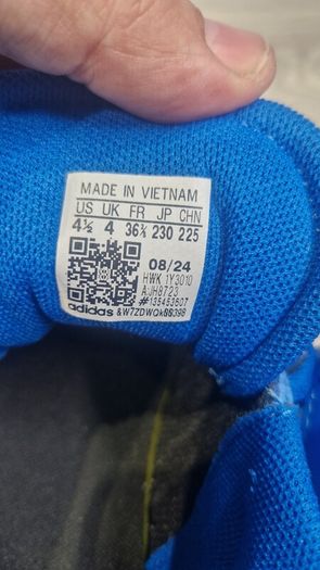 New Adidas VL  Blue Suede  Unisex